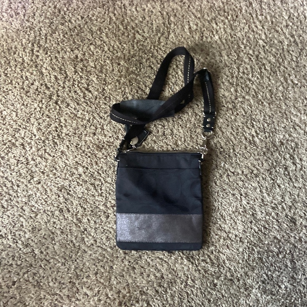 Authentic coach bag black crossover